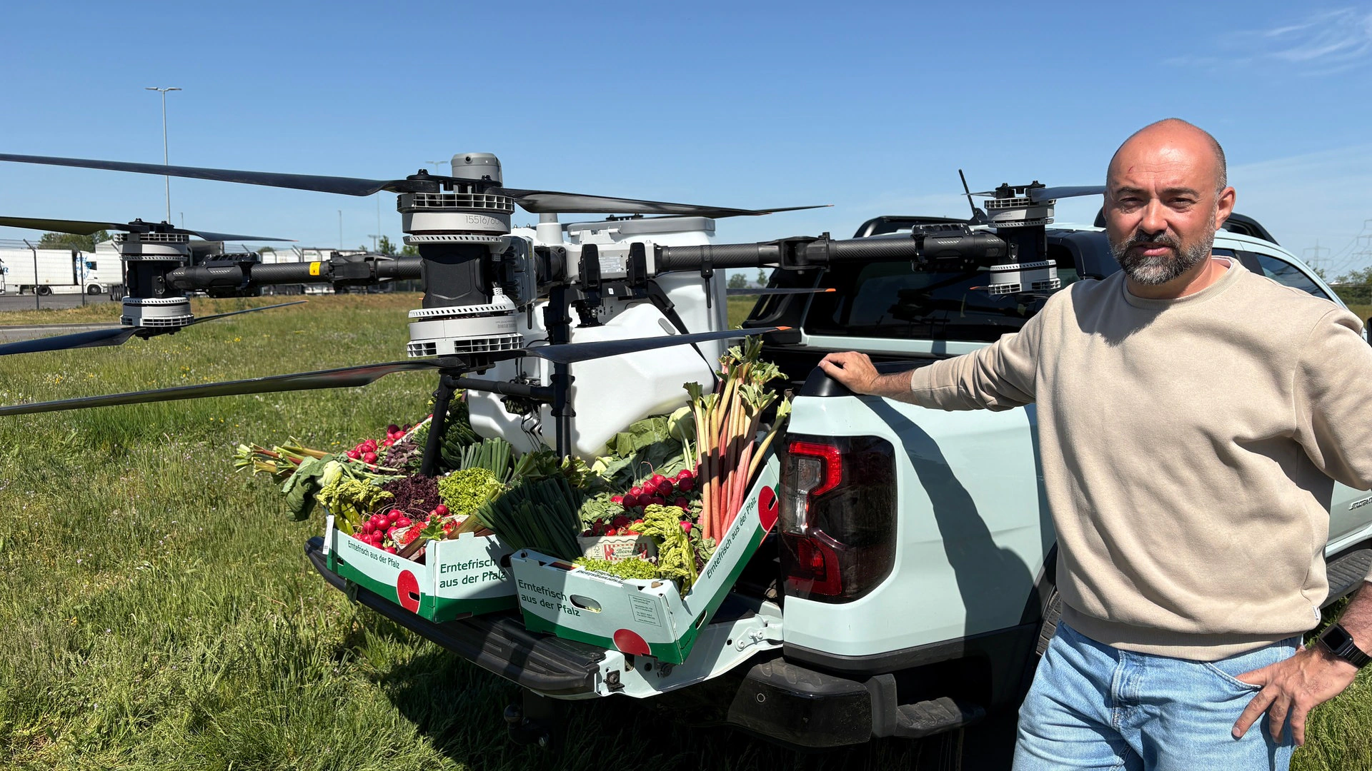 SWR Bericht Drohnen Landwirtschaft